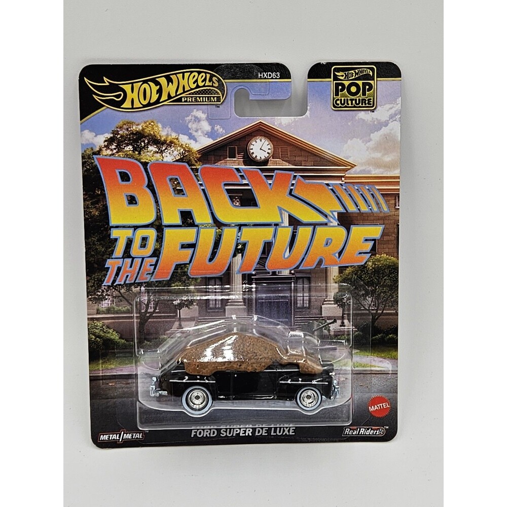 NEW Hot Wheels Pop Culture JBL82 FORD SUPER DE LUXE Biff Back to The Future New